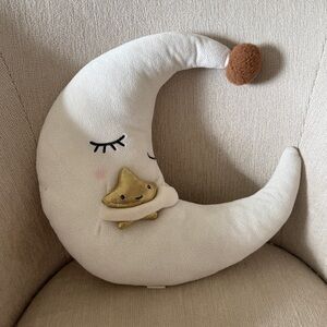 H&M home Moon star pillow stuffed animal lovey nursery baby unisex kids toddler